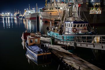 Navires dans le port d'IJmuiden sur BSO Fotografie