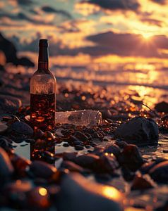 Dekoration am Strand
