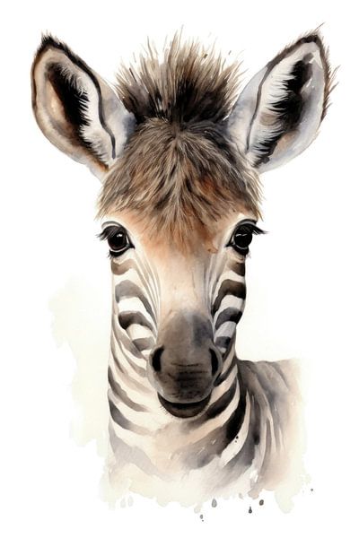 Kleines Zebra von ARTemberaubend
