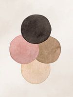 Minimalist abstract shapes - Neutral Beige & Pink Shades 05