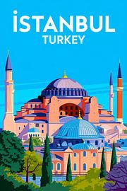 Istanbul, Turquie. sur Poster Art Shop