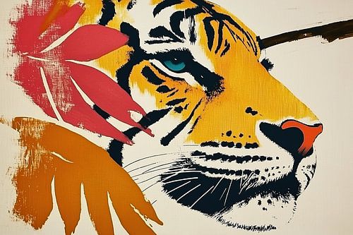 Tiger Art | Tiger Yellow