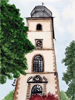 Michelsturm, Mersch, Luxembourg
