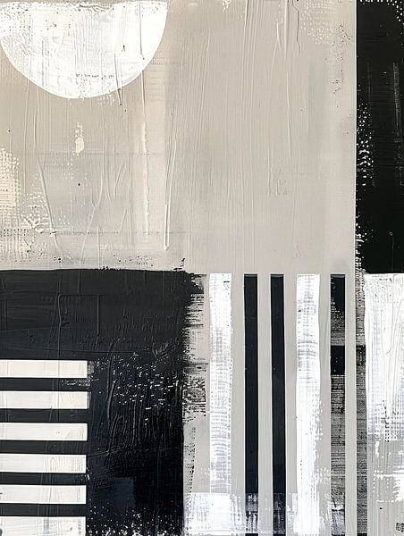 Stylish Contrast n.1 by Your unique art
