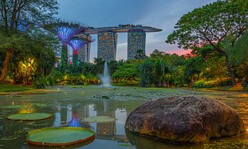 Hotel Marina Bay Sands, Singapur von Erik Noort