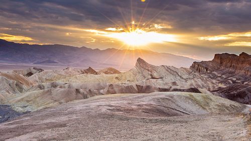 Coucher de soleil à Zabriskie Point