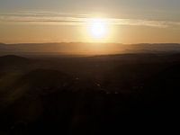 Zonsondergang in Spaanse Valencia