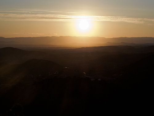 Zonsondergang in Spaanse Valencia