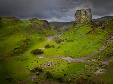 The Fairy Glen on Isly Of Sky by Ton Buijs
