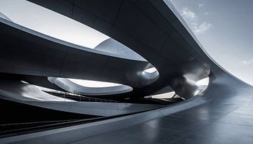 Une architecture moderne avec des formes