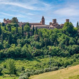 Certaldo Alto, Tuscany by Mark Bolijn