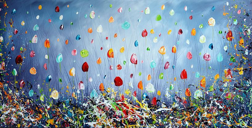 Flowers by Gena Theheartofart