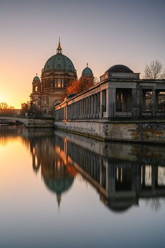 Berlin Cathedral at sunrise