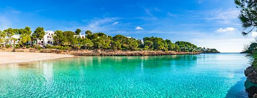 Cala d'Or op het eiland Majorca, Spanje, Middellandse Zee.