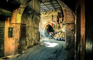 Marrakech souk van Kevin Brandau