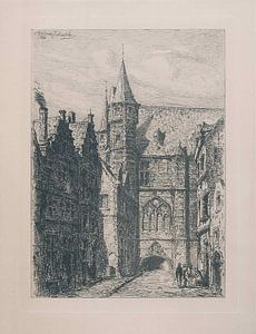 Hendrik Frans Schaefels, Het Vleeshuis, Antwerpen, 1886