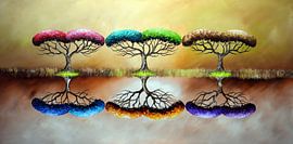 Colorful Seasons by Gena Theheartofart