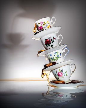 Still Life of a High Tea by Dina van Vlimmeren