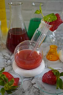 Strawberry Rum Cocktail in een fles