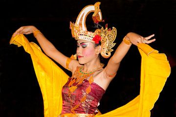 Balinese danseres van Willem Vernes