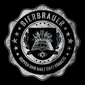 Bierbrauer, Mälzer, Bier, Zunftwappen