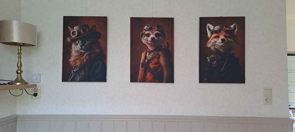 Queue de bâton steampunk par Harry Hadders Design