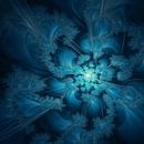 Blaue Fraktale von Mysterious Spectrum Miniaturansicht