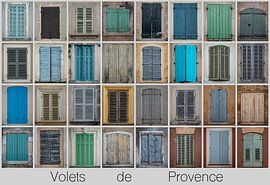 Fensterläden der Provence von Gerben van Buiten