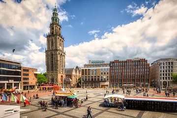 Groningen Großer Markt von Harry Stok