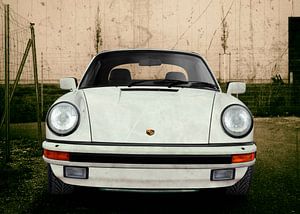 Porsche 911 3.2 Carrera Cabrio en patine ancienne
