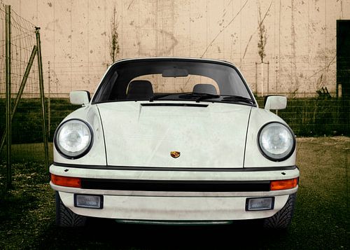 Porsche 911 3.2 Carrera Cabrio in antique patina