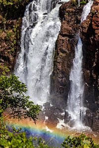 Die Iguazu Wasserfälle zwischen Argentinien und Brasilien