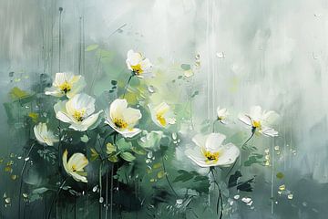 Flower Painting by Eye catching paintings
