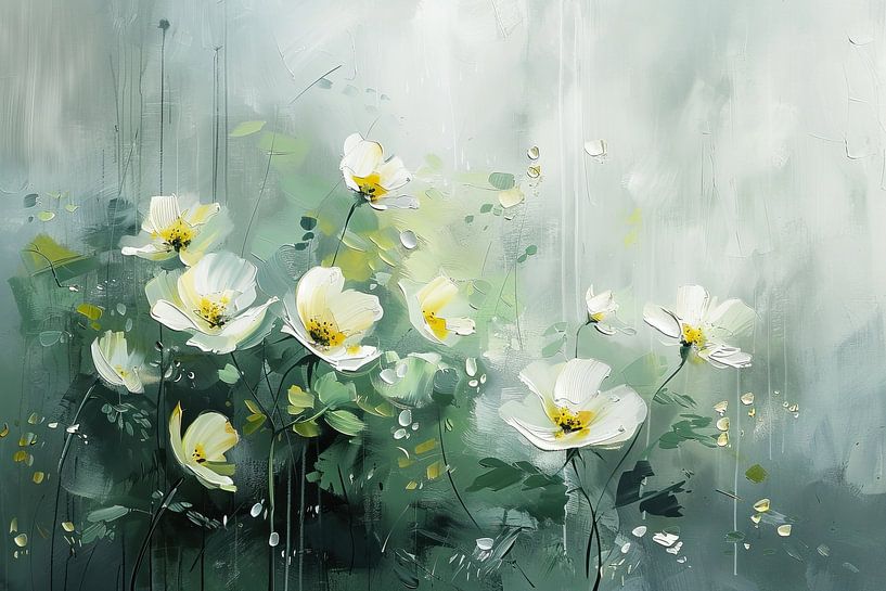 Flower Painting by Eye catching paintings