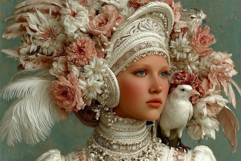 surrealistisch portret van Egon Zitter