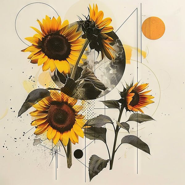 Sunflowers by Poster Art Shop