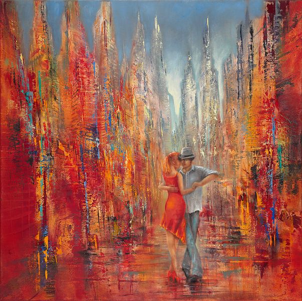 Een eiland van ritme in de drukte van Annette Schmucker