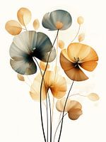 Fleurs Modernes Abstraites