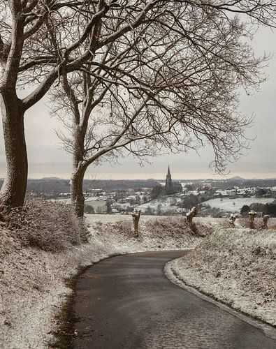Sint-Martinuskerk Vijlen in de sneeuw