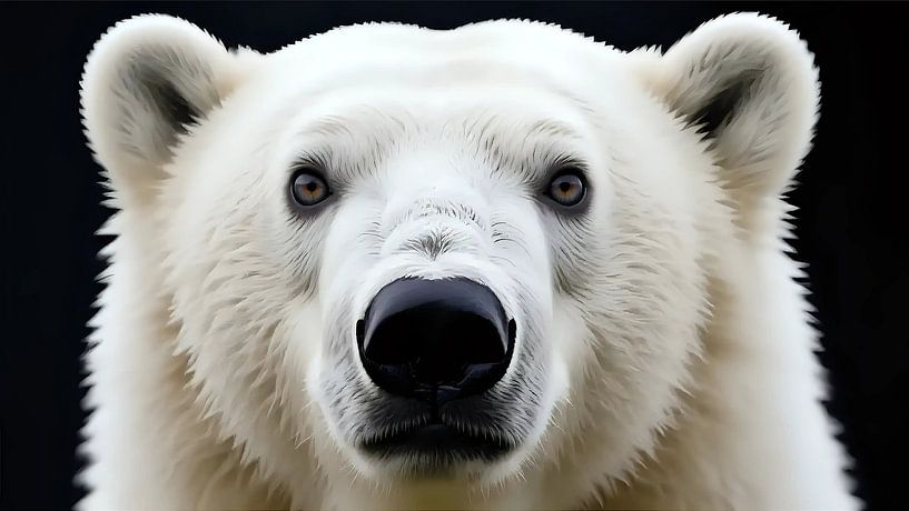 Polar bear by Jean Pierre