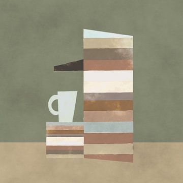Kopje koffie zo uit de machine van Joost Hogervorst