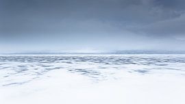 Gefrorener See in Skandinavien