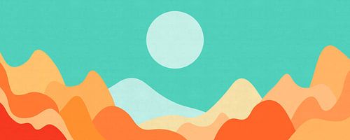 Organisch landschap 1