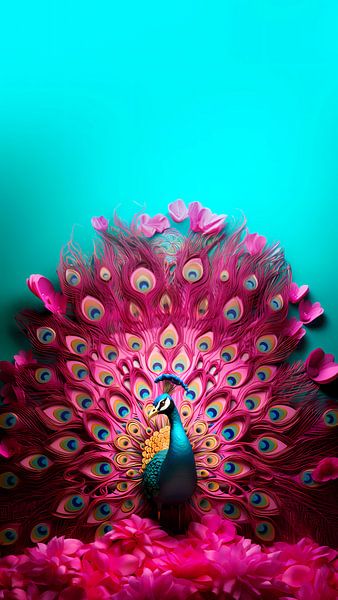Pop Colour Art: Pauw Behang van Surreal Media
