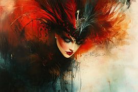 Federkleid von Blickfänger Gemälde