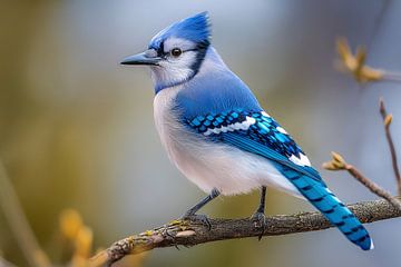 Blauhäher (Cyanocitta cristata)  von Christian Müringer