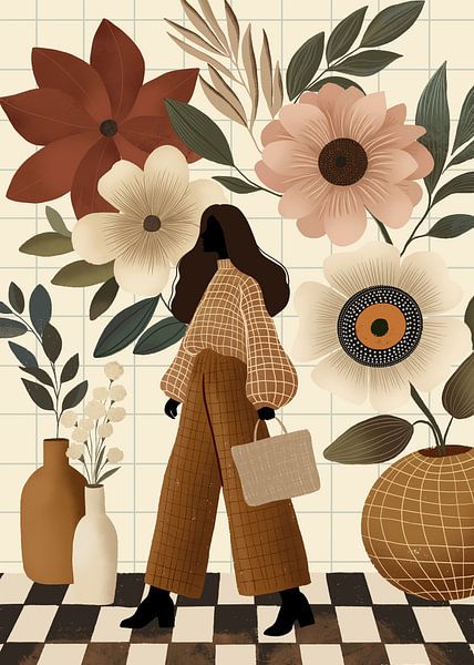 Maximalistischer Frühling 01 von Katarzyna Gąsiorowska