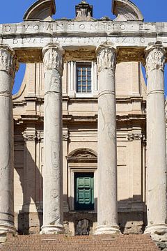 Entrance to the church of San Lorenzo di Miranda by Frank's Awesome Travels