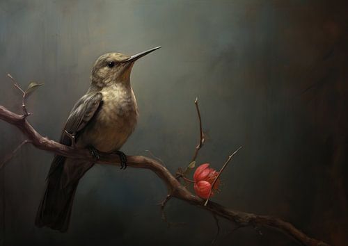 Colibri sur une branche