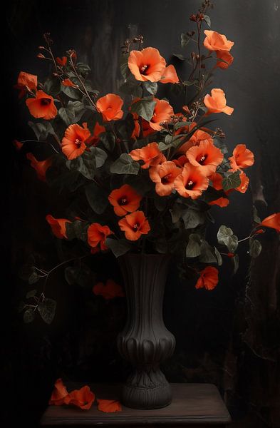 Esthetisch stilleven van fernlichtsicht